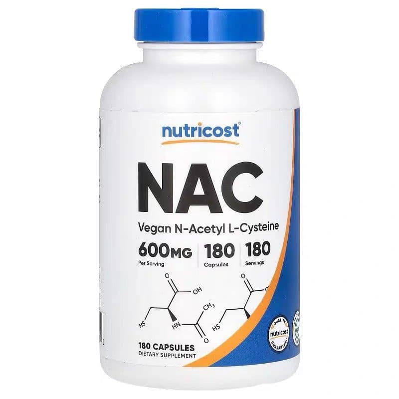 NAC 600mg|乙醯半胱胺酸膠囊|180粒